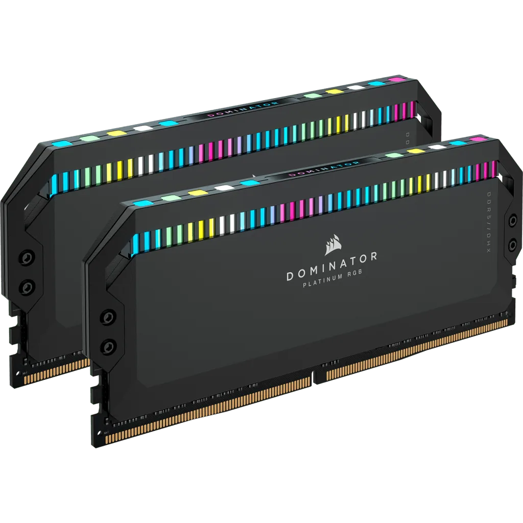 CORSAIR DOMINATOR 2*16 (32GB) 5600MHZ PLATINUM RGB FOR INTEL DDR5  CMT32GX5M2B5600C36