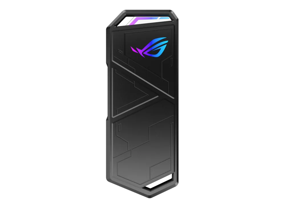 ASUS ROG Strix Arion Lite M.2 NVMe SSD Enclosure—USB3.2 Gen 2x1 Type-C (10 Gbps), USB-C to C Cable, Screwdriver-Free, Thermal Pads Included, Fits PCIe 2280/2260/2242/2230 M key/B+M Key | 90DD02H0-M09010