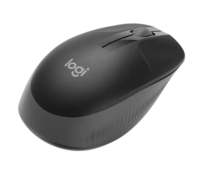 Logitech M190 Full-Size Wireless Computer Mouse - Charcoal | 910-005905